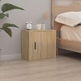  Zidni noćni ormarići 2 kom boja hrasta sonome 50x30x47 cm | shoptok.hr