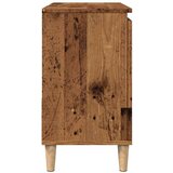 vidaXL Omarica za umivalnik starinski les 60x30x60 cm inženirski les Cene