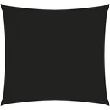 vidaXL Senčno jadro oksford blago kvadratno 6x6 m črno Cene