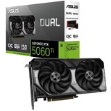 Asus grafička kartica GeForce RTX 5060 Ti, 8GB, GDDR7, 128-bit, 3x DP, 1x HDMI, dvostruka | ePonuda.com