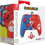 Pdp žični kontroler Faceoff Deluxe+ z avdio priključkom Mario za Nintendo Switch | Shoptok.si