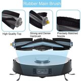 INORCO Za Deebot X1 Turbo X1 Omni T10 Plus T10 Omni/turbo robotski sesalnik Glavna stranska krtača HEPA filter, (21992185) | Shoptok.si
