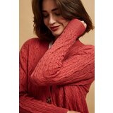 Marisse Long Raspberry Cardigan | shoptok.hr