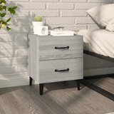 Furnova Nočna omarica siva sonoma 40x35x47,5 cm, (21926882) | Shoptok.si
