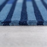 Flair Rugs Temno modra ročno tkana volnena preproga 200x290 cm Conway Retro – | Shoptok.si