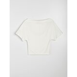 Sinsay Bluza s viskozom i asimetričnim izrezom | shoptok.hr