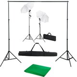  Fotografska oprema s pozadinom, svjetiljkama i kišobranima | shoptok.hr