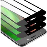 Cadorabo Motorola MOTO E5/G6 PLAY - Zaščitna folija v transparentno s čarno - 3-pack Kaljeno steklo za zaščito zaslona s trdoto 9H in 3D doti, (20553096) | Shoptok.si