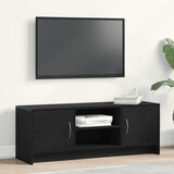 vidaXL TV omarica črni hrast 102x30x37,5 cm inženirski les Cene