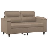  Dvosjed od tkanine boja cappuccina 120 cm od umjetne kože | shoptok.hr