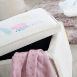 Peppa Pig dječja klupica s prostorom za pohranu Beige Velvet | shoptok.hr