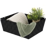 Tendance KOŠARICA 31,5X39X15 CM POLIESTER, CRNA | shoptok.hr