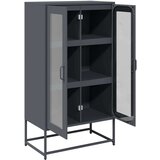 vidaXL Highboard Antracit 68x39x123 cm Jeklo | Shoptok.si