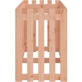 vidaXL Vrtna visoka greda z ograjico 200x50x70 cm trden les douglas | Shoptok.si