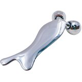INF Kovinsko gua sha orodje z dvema kroglicama in valjčkoma Silver, (5000490471) Cene