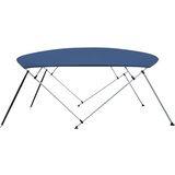 vidaXL bimini s 4 luka modra 243 x (230 - 244) x 137 cm | shoptok.hr