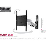Vivanco Premium zidni nosac Slim 55" WH | shoptok.hr