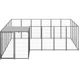  Kavez za pse crni 8,47 m² čelični | shoptok.hr