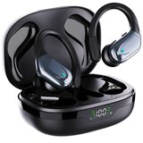 INF Pametne brezžične slušalke z ušesnim trakom in zmanjševanjem šuma — Bluetooth 5.4, 13 mm titanov gonilnik, LED prikaz baterije, 54 h, polnilni, (5000323507) | Shoptok.si