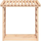  Stalak za drva za ogrjev 108x64,5x110 cm od masivne borovine | shoptok.hr