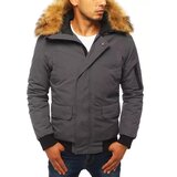 DStreet Kurtka męska ciemnoszara | shoptok.hr