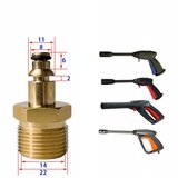 Rosfix ADAPTER M22 / BOSCHEVA / AR / BLACK&DECKERJEVA CEVNA SPOJKA, (22016689) | Shoptok.si