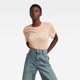 G-star T-shirt - Originals label r t wmn pink Cene