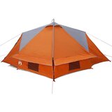  Teepee šator s krovom Siva i narančasta 490 x 410 x 210 cm | shoptok.hr