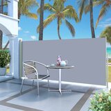 Maison Chic Zložljiva stranska tenda - Senčniki 140 x 300 cm siva, (22039945) | Shoptok.si