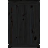  Kutija za rublje crna 88,5x44x66 cm od masivne borovine | Eponuda.com