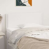  Uzglavlje bijelo 80 x 5 x 78/88 cm od umjetne kože Cijene