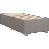  Krevet s oprugama i madracem smeđesivi 80x200 cm od tkanine | shoptok.hr