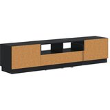  5-dijelni LED TV ormarić Crna Konstruirano drvo - Crna 81 cm | shoptok.hr