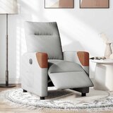 Maison Chic Električni naslanjač - Relax naslanjač sivo blago, (22062693) | Shoptok.si