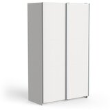 Gent garderobna omara Ghost 120, bela | Shoptok.si