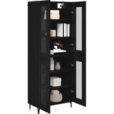  Highboard Zidne Crni hrast 69,5 x 34 x 180 cm Konstruirano drvo | Eponuda.ba