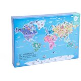 Classic World Drvena slagalica Mapa sveta | ePonuda.com