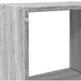 vidaXL Stenska omarica 78x18x71 cm siva sonoma inženirski les | Shoptok.si