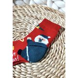 Aura.via Children's Christmas Cotton Socks With Santa Red | shoptok.hr