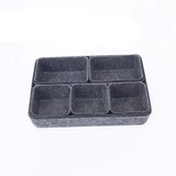 INF Komplet 8 organizatorjev za predale iz blaga DarkGrey, (21839281) | Shoptok.si