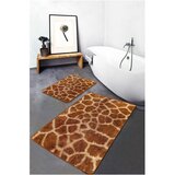 Mila Home Rjave žametne kopalniške preproge v kompletu 2 ks 60x100 cm – | Shoptok.si