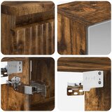  Set ormarića za kupaonicu 5 kom. Dimljeni hrast | shoptok.hr