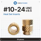 CNC Kitchen Navojni vložki #10-24 UNC - #10-24 x 9.5 | Shoptok.si