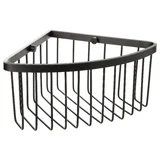 Zidna Kutna Polica 20X11,5X20cm Aluminij, Crna