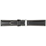 Poletto crni Bull Grained Calf Kožni Kaiš Za Sat 421/00.22 | ePonuda.com