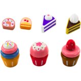 Sweets Set Cakes Cupcakes Wooden Stand | shoptok.hr