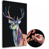  Slikarstvo po številkah BARVNI DEER | nizka težavnost SPECIAL BLACK EDITION | nizka težavnost SPECIAL BLACK EDITION Cene