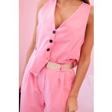 Kesi Włoski Vest + pants set light pink | shoptok.hr