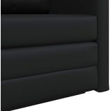  Krevet na razvlačenje Crna 124 x 71 x 78 cm Umjetna koža | shoptok.hr