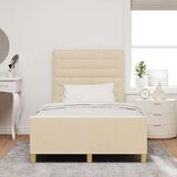  Postelja Krem 120x190 cm Tkanina, (22049754) | Shoptok.si